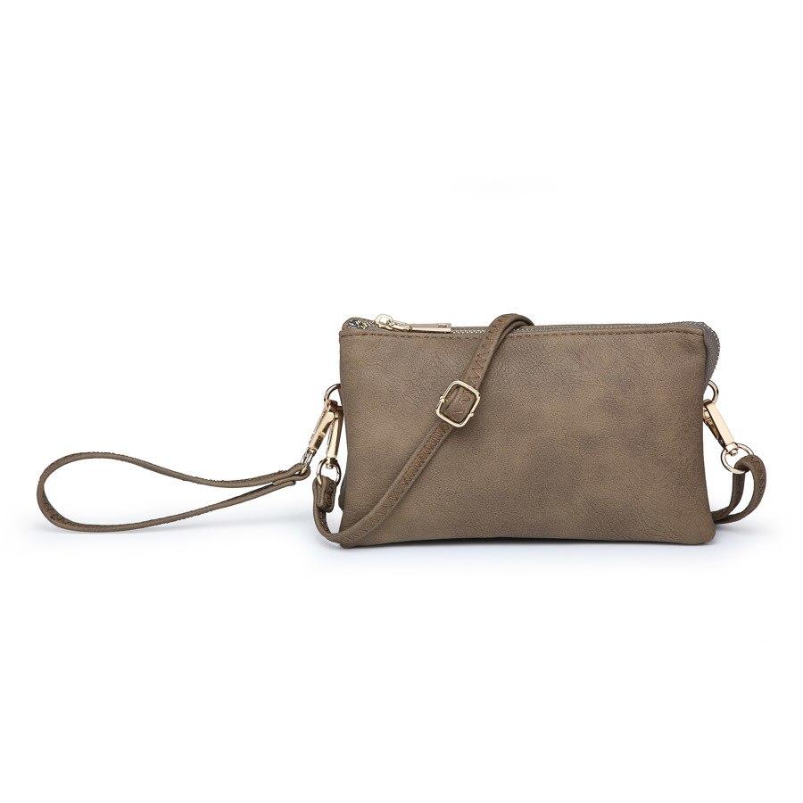 Riley 3 Compartment Crossbody/Wristlet