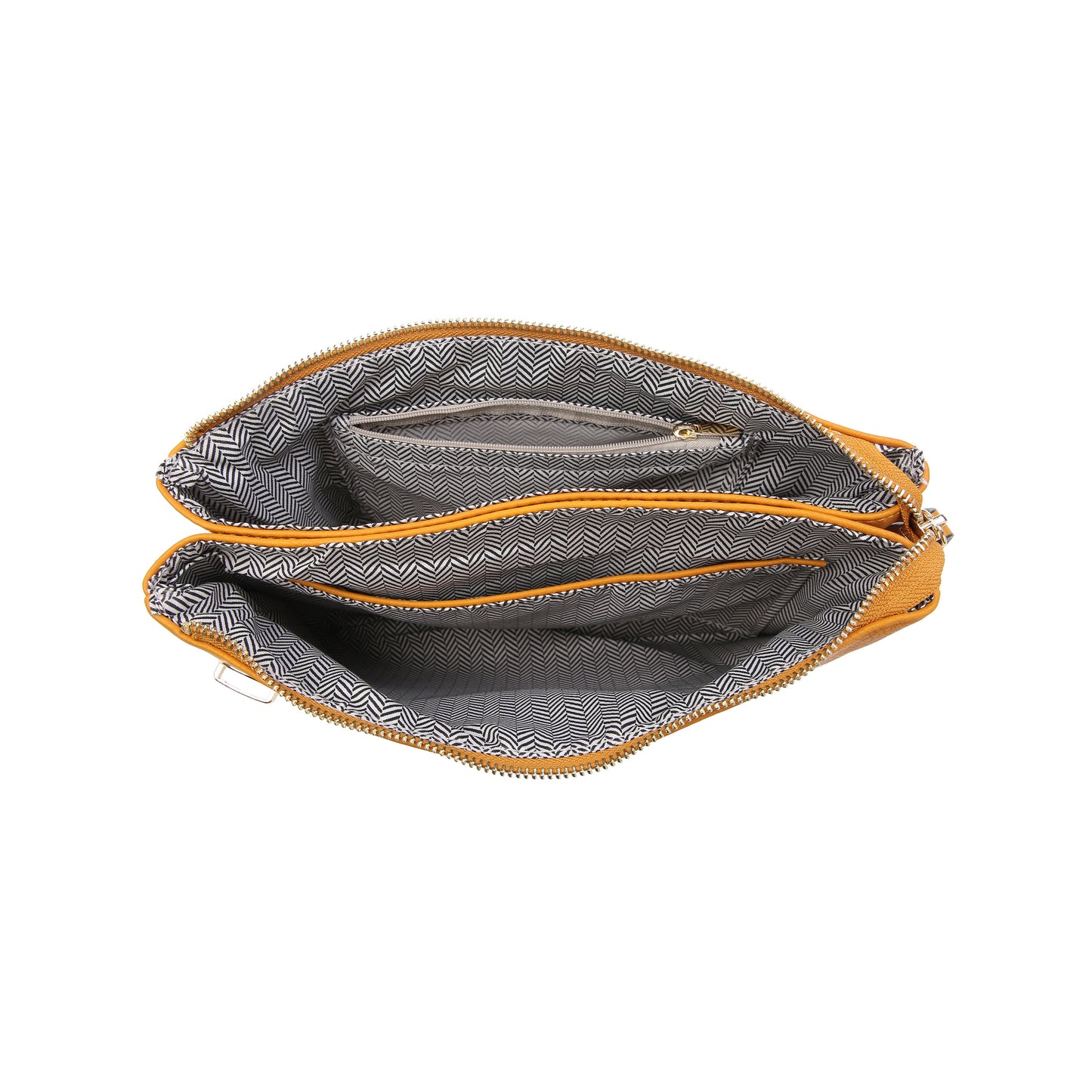Sarah small Crocodile Print Crossbody/Clutch 