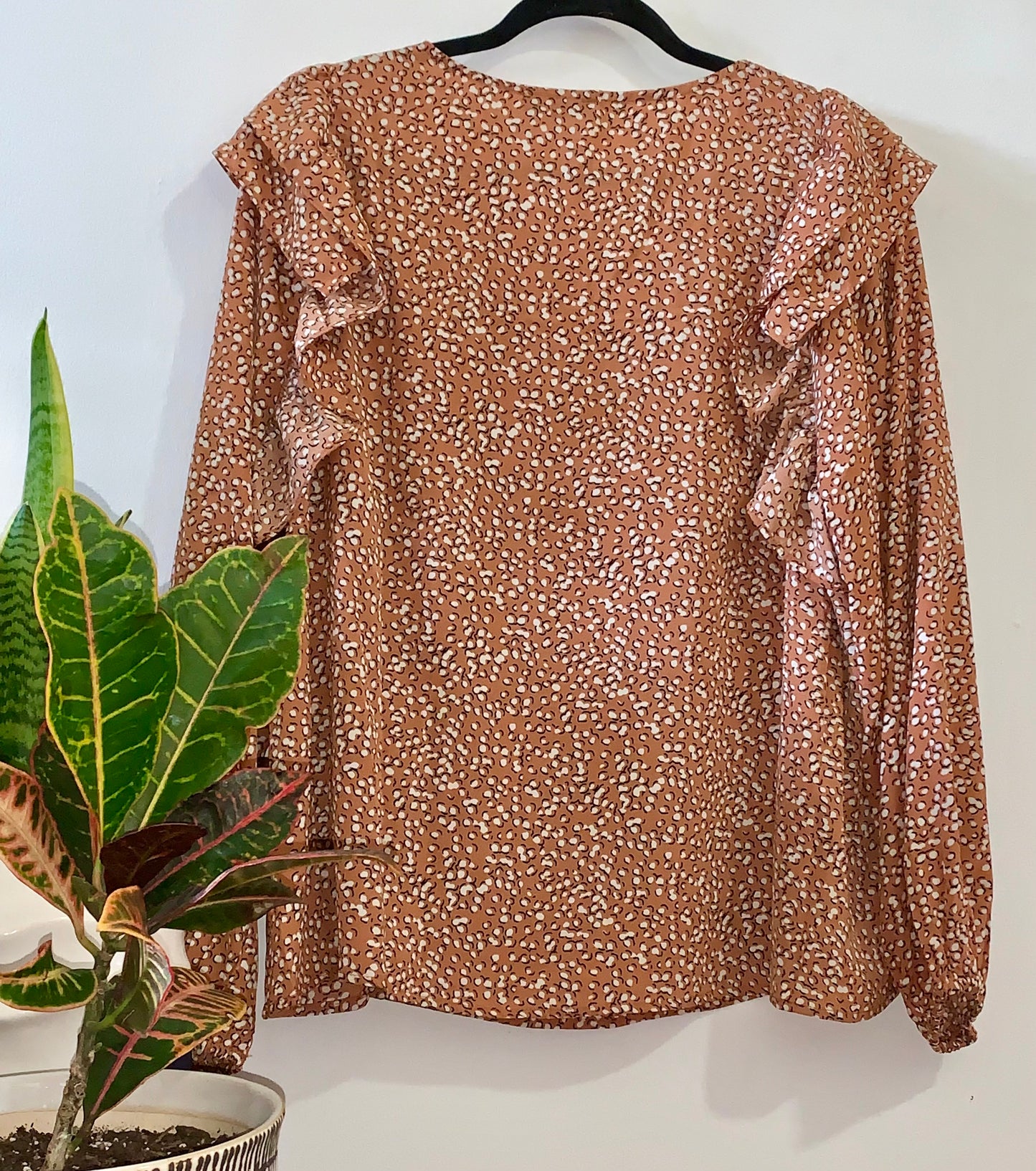 Printed Blouse Top