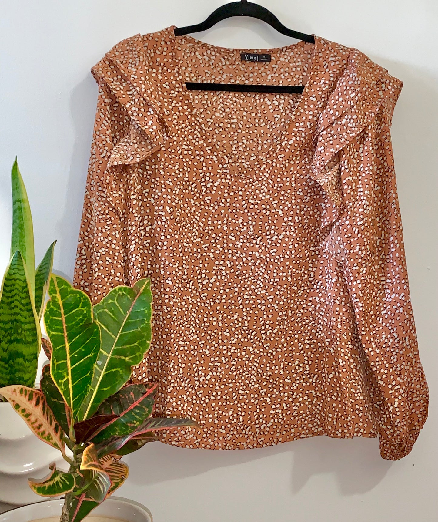 Printed Blouse Top