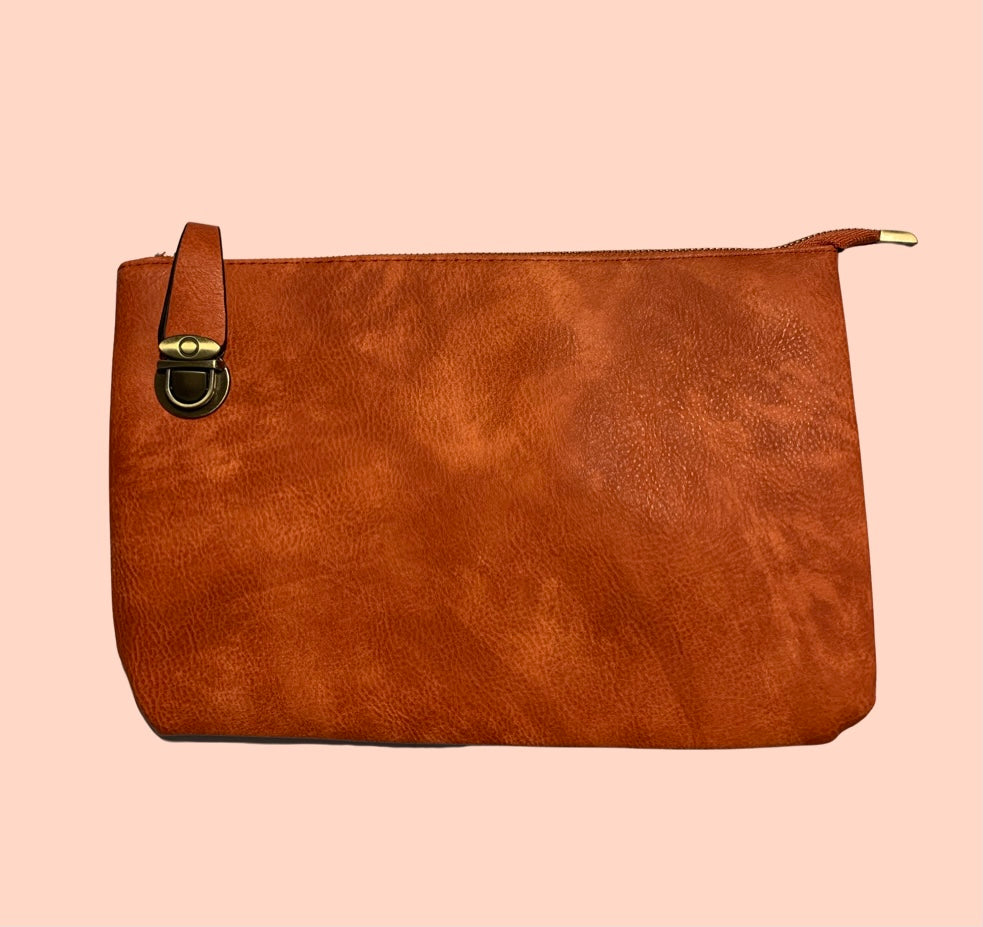 Sarah Distressed Crossbody/Clutch
